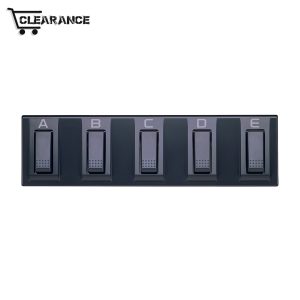 EC-5(Clearance) 5-Switch Multi-function Pedalboard