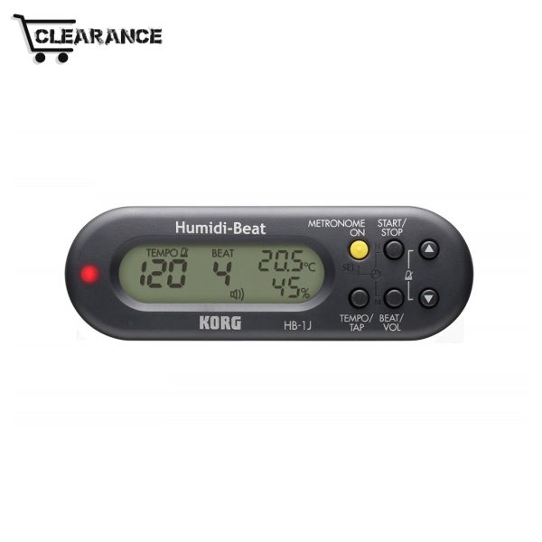 Humidi-Beat (HB-1 BK)(Clearance) - Metronome with humidity & temperature detector - Black