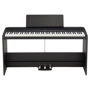 B2SP BK - Digital Piano with Stand and 3-Pedal Unit, Black